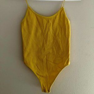 Yellow Tank Bodysuit